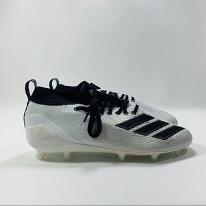 Adidas Adizero 8.0 Football Cleats White Black